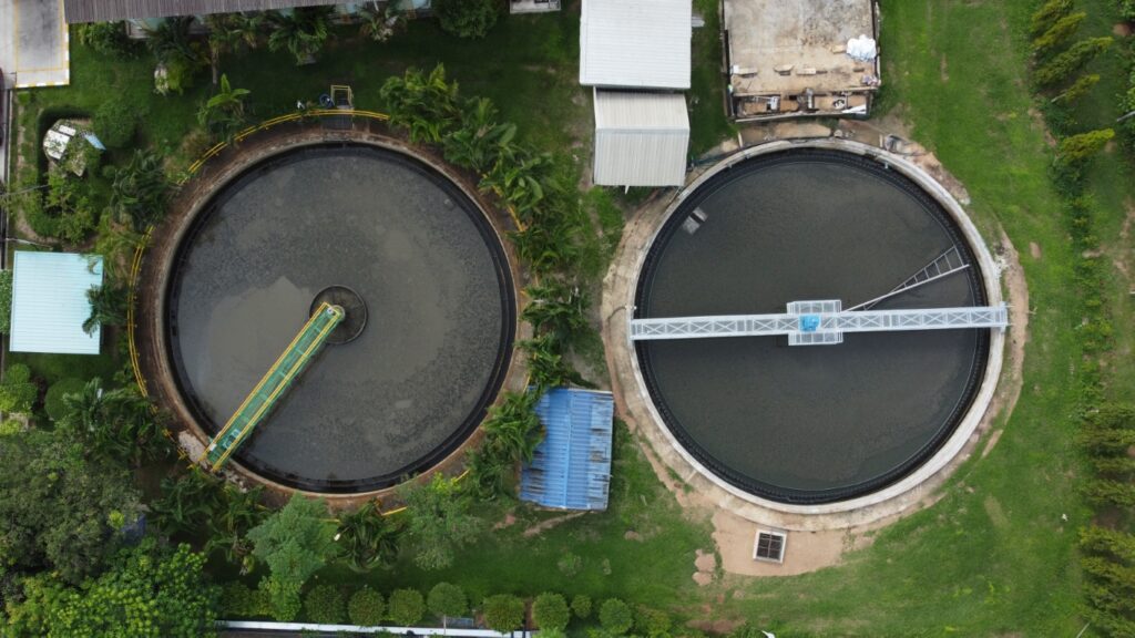 งานระบบสุขาภิบาล ระบบน้ำเสีย