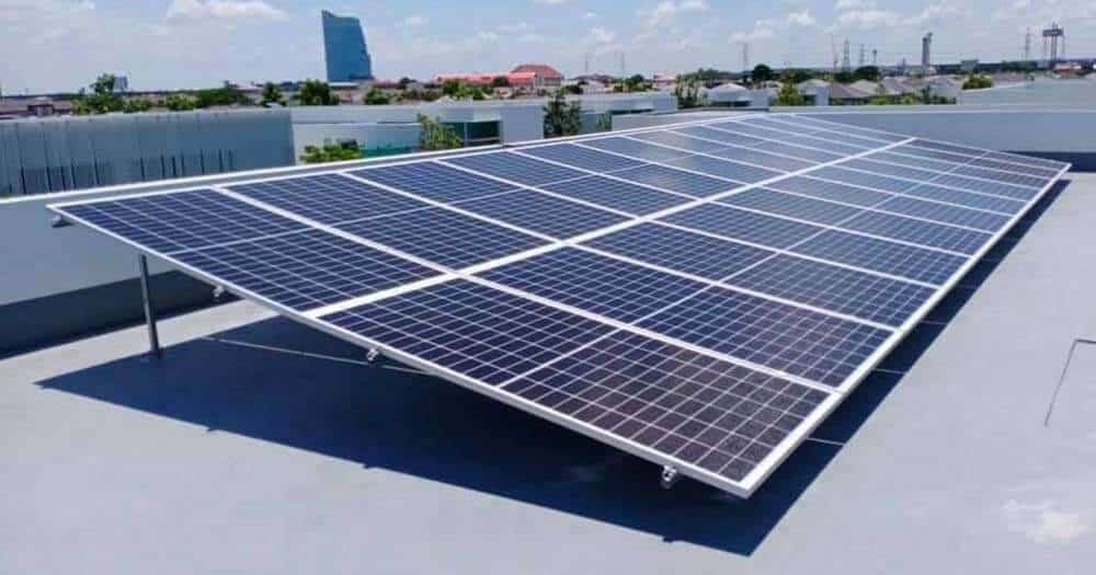 CSK ติดตั้งแผงโซล่าเซลล์แบบ On Grid